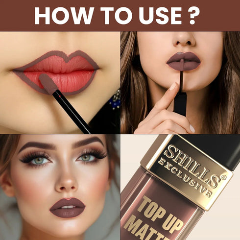 Shills Professional Top Up Matte Lipstick