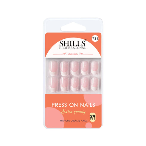 Shills Professional French Nails Squoval(SPN721-SPN733)