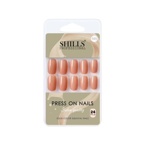 Shills Professional Glossy Solid Color Nails Square(SPN553-SPN578)