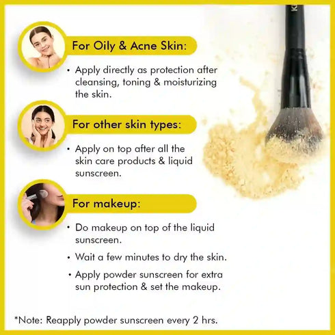 Keya Seth Aromatherapy Umbrella Sunscreen Powder SPF 25 with PA+++ UV Protection