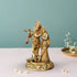 Brass Radha Krishna God Idol Statue 9.732Kg