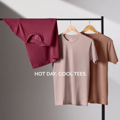 XYXX Pace Combed Cotton T-shirts Misty Lilac