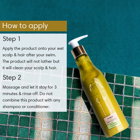 Theearthcollective in Co Wash Post Swim Hair Wash Conditioner only wash