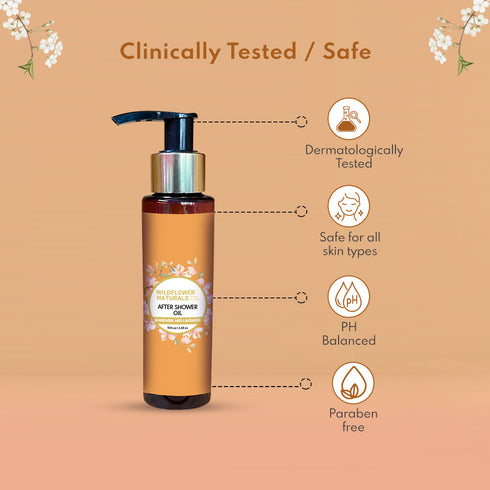 Wildflower Naturals After Shower Oil