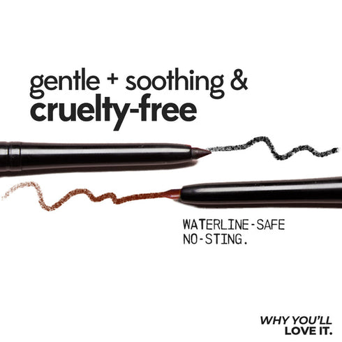 Ruby's Organics Smoked Kohl + Eye Liner Black