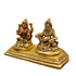 Tamas Brass Goddess Lakshmi and Lord Kuber Statue/Idol