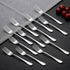 Vinod Decora Stainless Steel Dinner Fork Set of 12 Piece Heavy Gauge Steel Mirror Finish Rust Free Tough Strong and Durable