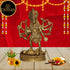 Tamas Brass Maa Kali Hindu Goddess Statue(Golden)