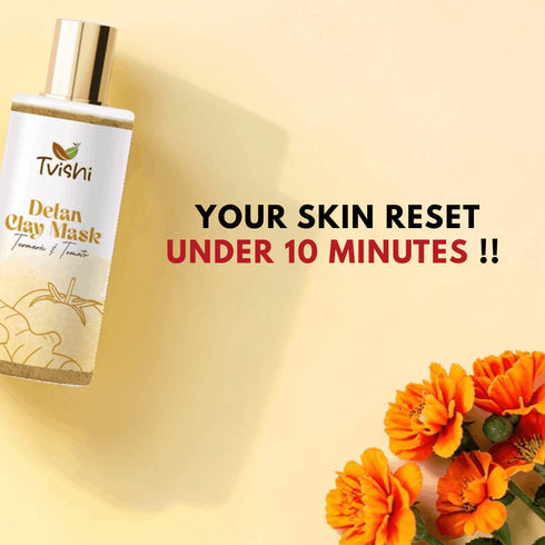 Tvishi Skincare Detan Clay Mask