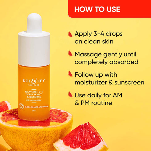 Dot & Key 10% Vitamin C+E Super Bright Face Serum