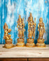 Tamas Brass Lord Rama, Sita, Lakshman, Hanuman Darbar Statue/Idol