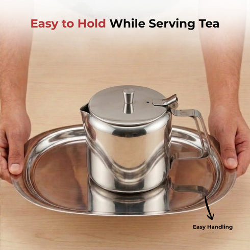 Vinod Stainless Steel Teapot 750 ml