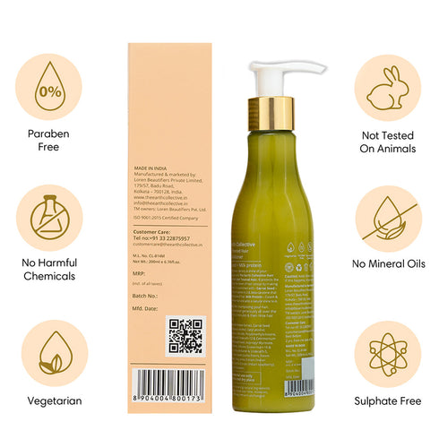 Theearthcollective in Colour Treated Hair Conditioner Carrot Seed & Milk Protein