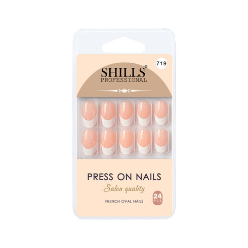 Shills Professional Press On Nail Arts Oval(SPN708-SPN720)