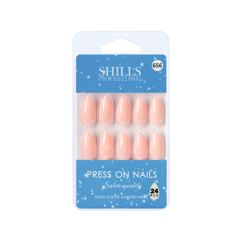 Shills Professional Glossy Solid Color Nails Sharp Almond(SPN631-SPN656)