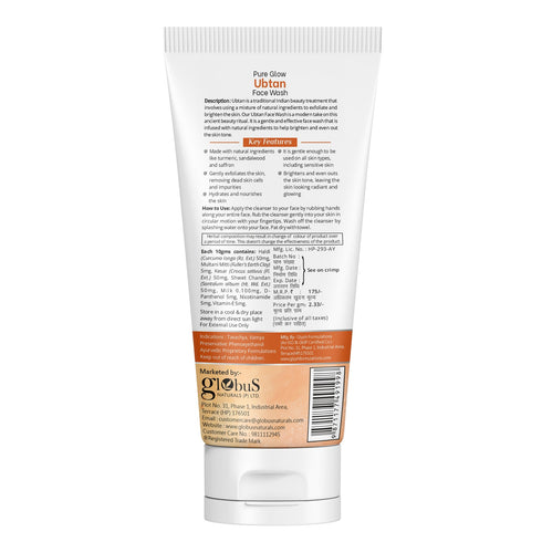 Globus Naturals Ubtan Face Wash