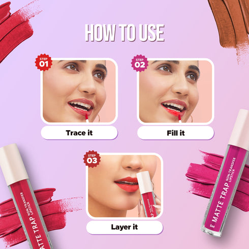 Hilary Rhoda Matte Trap Liquid Lipstick