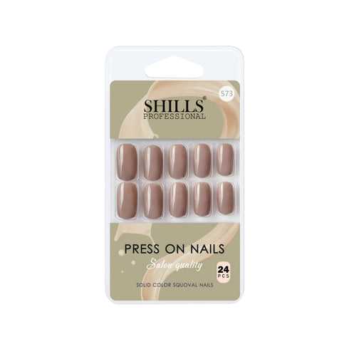 Shills Professional Glossy Solid Color Nails Square(SPN553-SPN578)