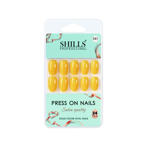 Shills Professional Glossy Solid Color Nails Oval(SPN527-SPN552)