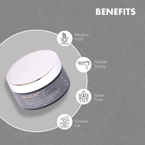 Dr Elie Organics Hairstyling Clay