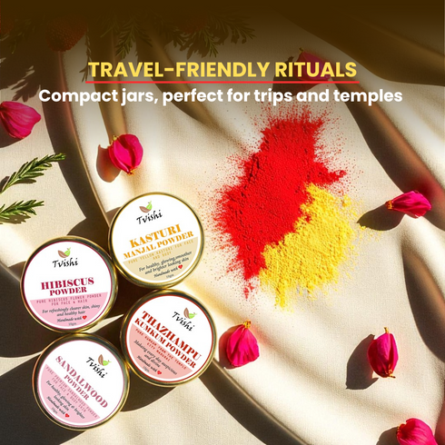 Tvishi Skincare Thamboolam Kit Potli Pouch Free