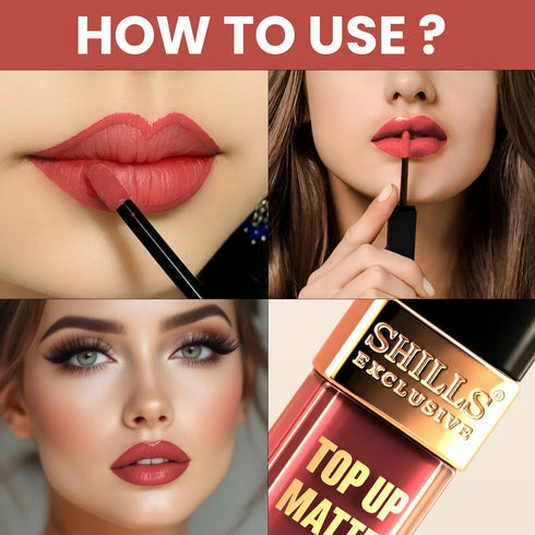 Shills Professional Top Up Matte Lipstick