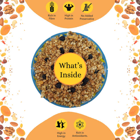 UNIFIT Instant Baked Crunchy Granola