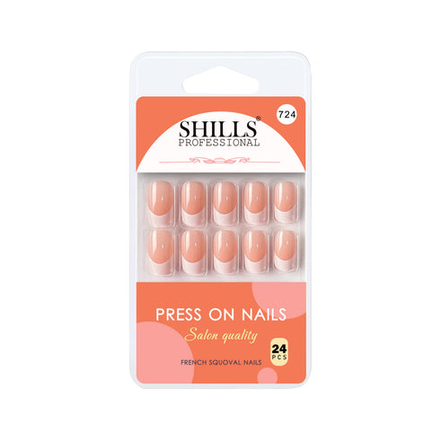 Shills Professional French Nails Squoval(SPN721-SPN733)