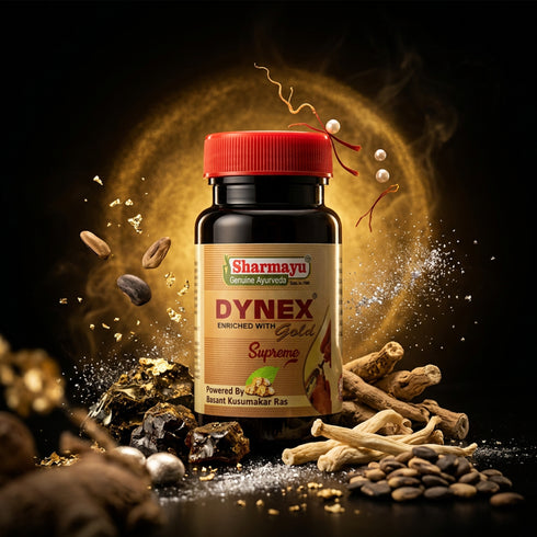 Sharmayu Ayurveda Dynex Gold SUPREME 60 Capsule