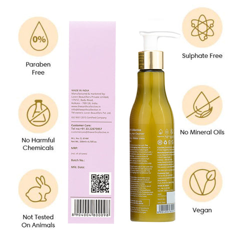 Theearthcollective in Anti Ageing Hair Cleanser Shampoo Indian Cress Water Cress & Lavender