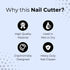 Colors Queen Stainless Steel Nail Cutter