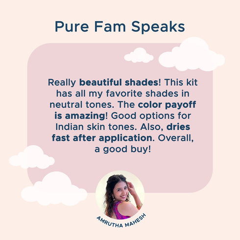 PureSense Nail Crush Basics | Nail Enamel | Nail Polish | Nail Paint