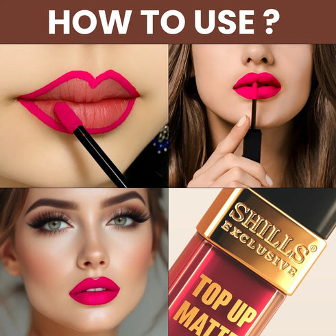 Shills Professional Top Up Matte Lipstick