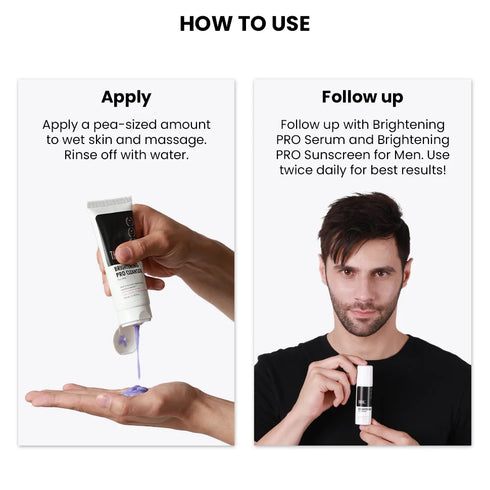 Thriveco Brightening PRO Cleanser For Men