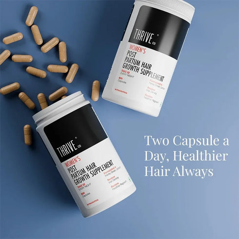 Thriveco Hair Growth Serum 50ml Women's Post Partum Hair Growth Supplement 60N