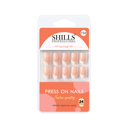 Shills Professional French Nails Squoval(SPN721-SPN733)