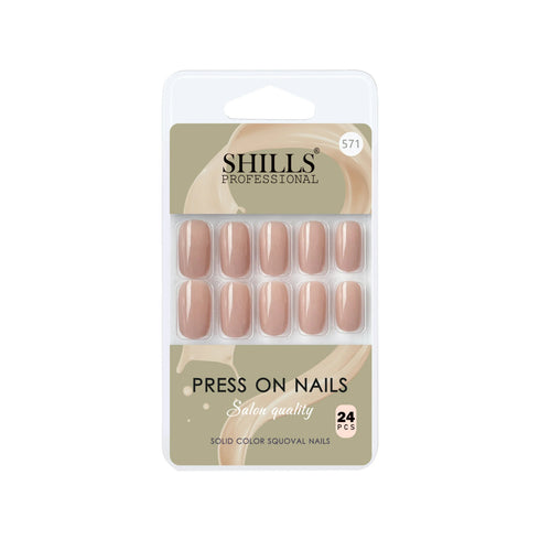 Shills Professional Glossy Solid Color Nails Square(SPN553-SPN578)