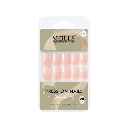 Shills Professional Glossy Solid Color Nails Square(SPN553-SPN578)