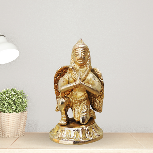 Brass Garun Dev Statue 0.36Kg