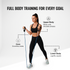 Wiselife Resistance Tube Set of 4