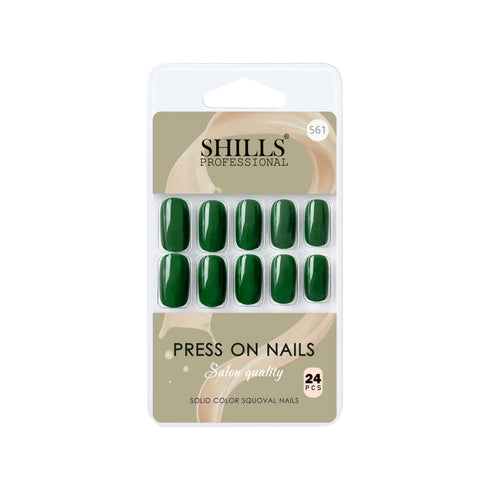 Shills Professional Glossy Solid Color Nails Square(SPN553-SPN578)