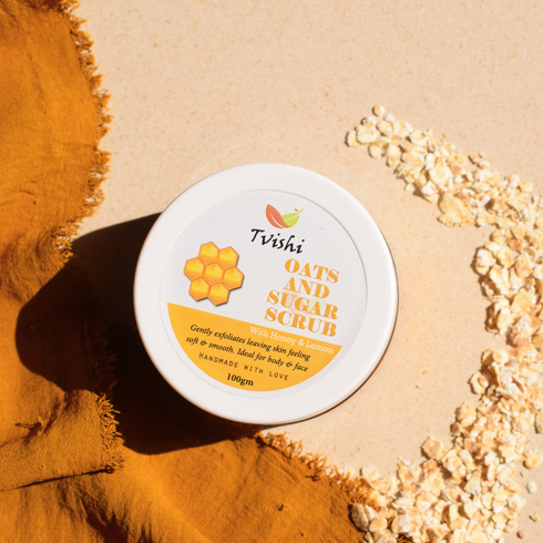 Tvishi Skincare Oats & Sugar Scrub