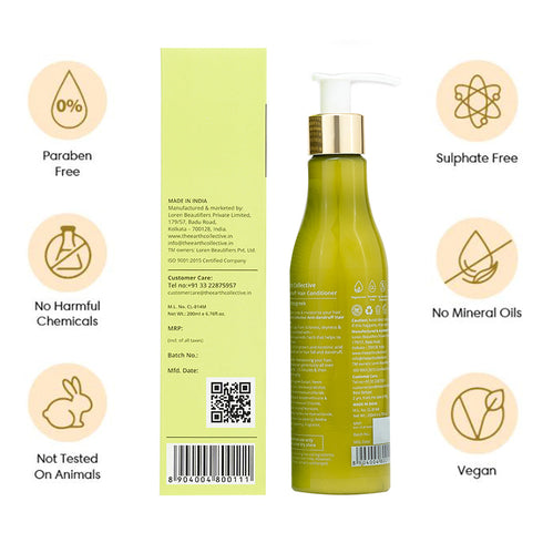 Theearthcollective in Anti Dandruff Hair Conditioner Neem & Fenugreek