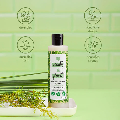 Love Beauty And Planet Tea Tree and Vetiver Conditioner