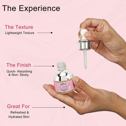 Globus Naturals Rice Ceramide Revival Face Serum For Glass Skin