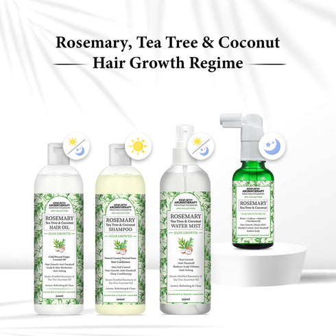 Keya Seth Aromatherapy Rosemary Tea Tree Coconut Serum & Shampoo Combo