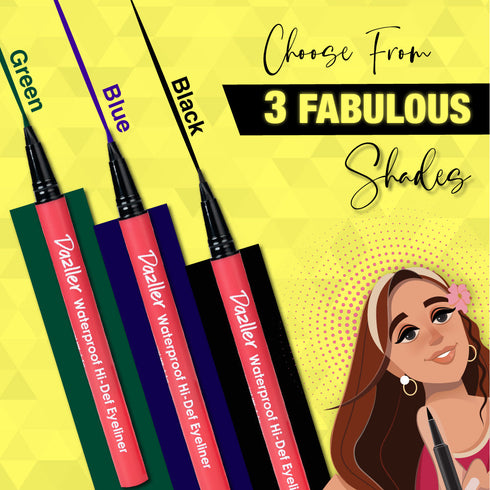 Dazller Cosmetics Waterproof Hi-Def Eyeliner