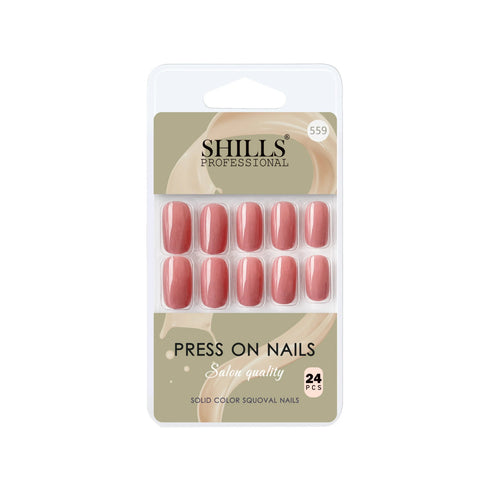 Shills Professional Glossy Solid Color Nails Square(SPN553-SPN578)