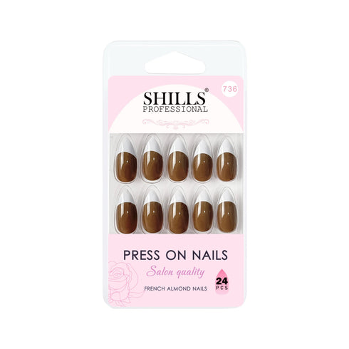 Shills Professional French Nails Sharp Almond (SPN734-SPN746)