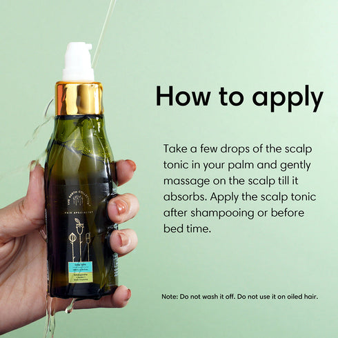 Theearthcollective in Scalp Tonic A Multi purpose Scalp Serum Ashwagandha Jojoba & Multi Vitamins